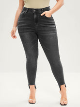 Skinny Moderately Stretchy Mid Rise Dark Wash Gap Proof Jeans