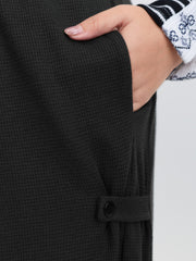 Adjustable Drawstring Wide-Leg Pants