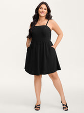 2-in-1 Adjustable Straps Mini Dress