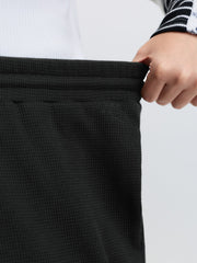 Adjustable Drawstring Wide-Leg Pants