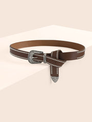 Vintage Texture Needle Buckle Belt
