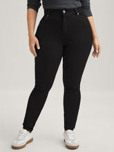 Skinny Very Stretchy High Rise Black Wash Sculpt Waist Jeans