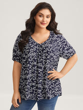 Supersoft Ditsy Floral Print Blouse