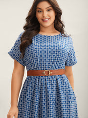 Oval Buckle Vintage Belt