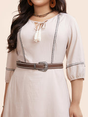 Vintage Texture Needle Buckle Belt