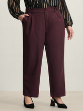 Adjustable Waist Straight-Leg Pants