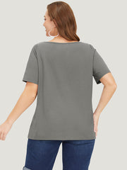 UltraCool Plain Short Sleeve Scoop Neck T-shirt