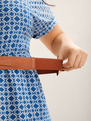 Oval Buckle Vintage Belt