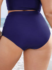 Plain Mesh Insert Swim Bottoms