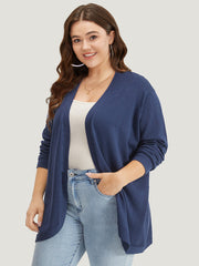Supersoft Essentials Curved Hem Open Front Cardigan