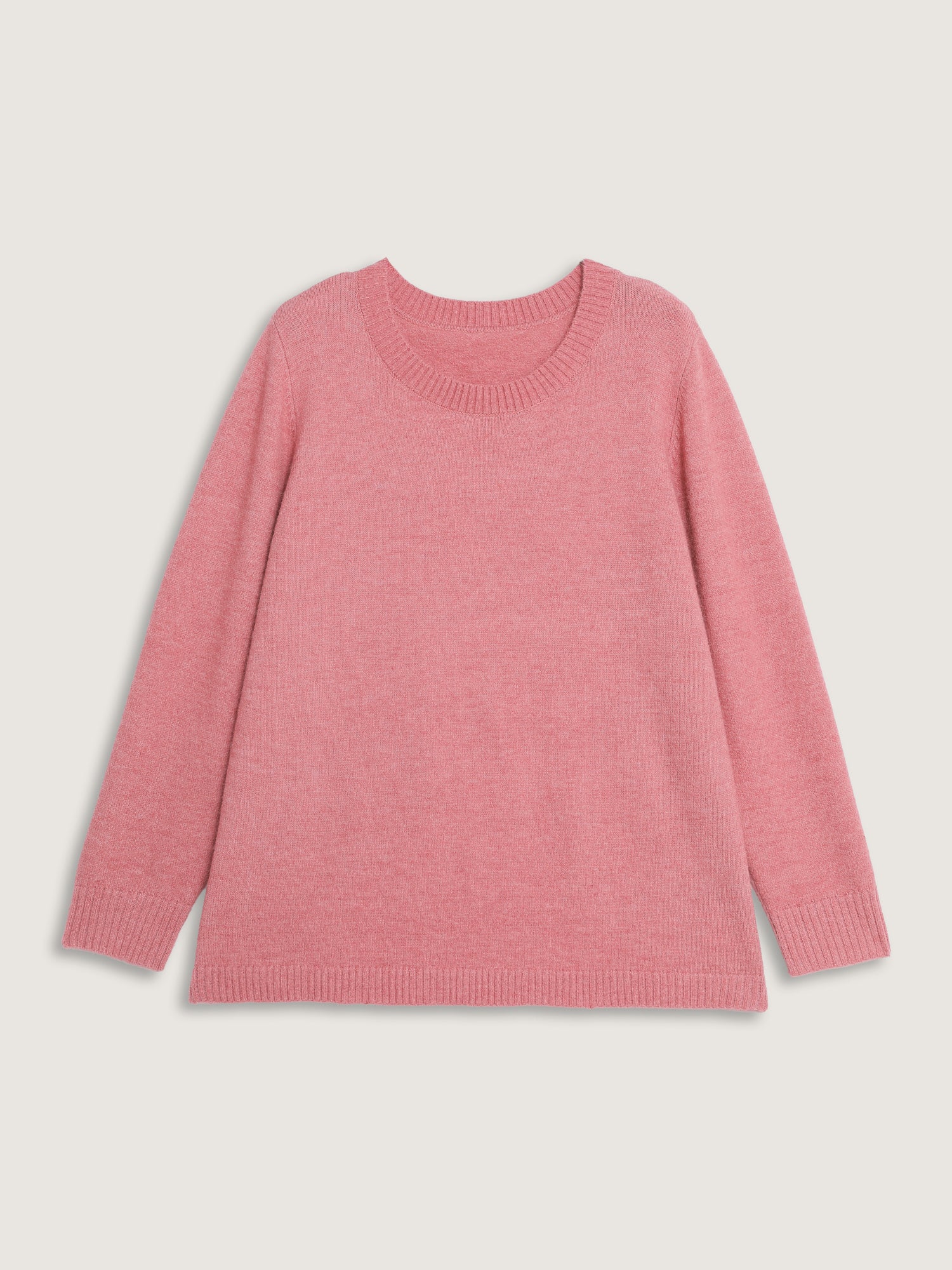 Ruffled Overlap Split Back Pullover