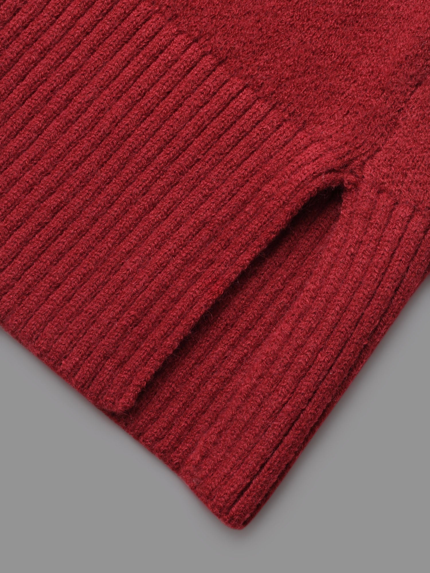 Fair Isle Geometric Midi Sweater Dress