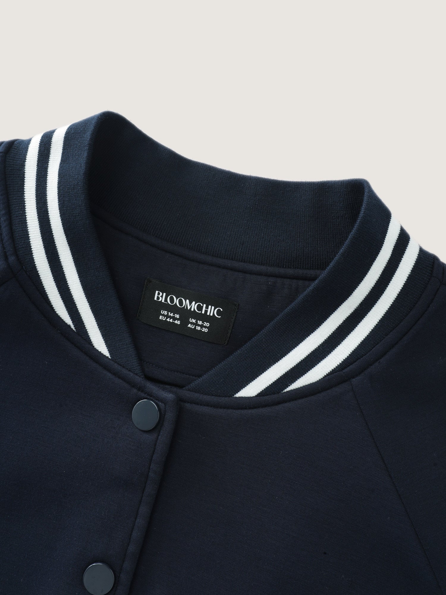 Supersoft Color Contrast Bomber Jacket