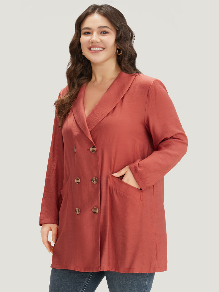 Halloween Supersoft Essentials Lapel Collar Pocket Button Through Blazer