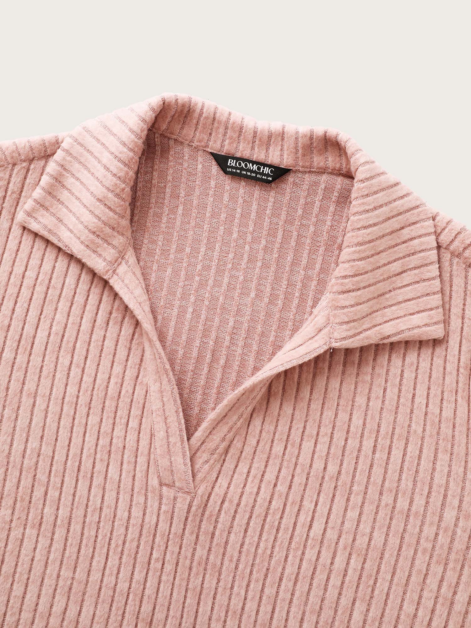 Solid Pit Strip Stretch Sweatshirt