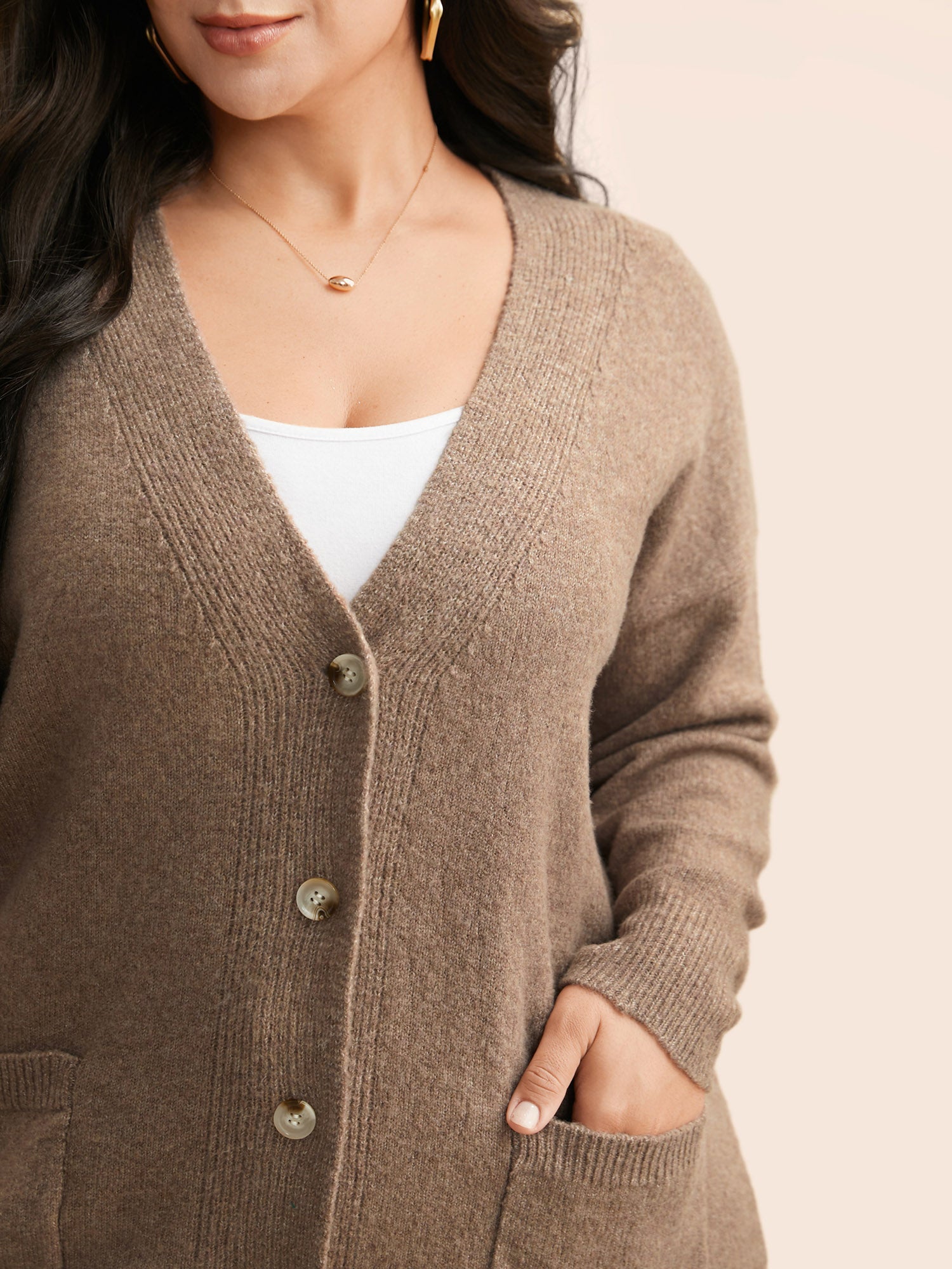 Airy Cozy V Neck Cardigan