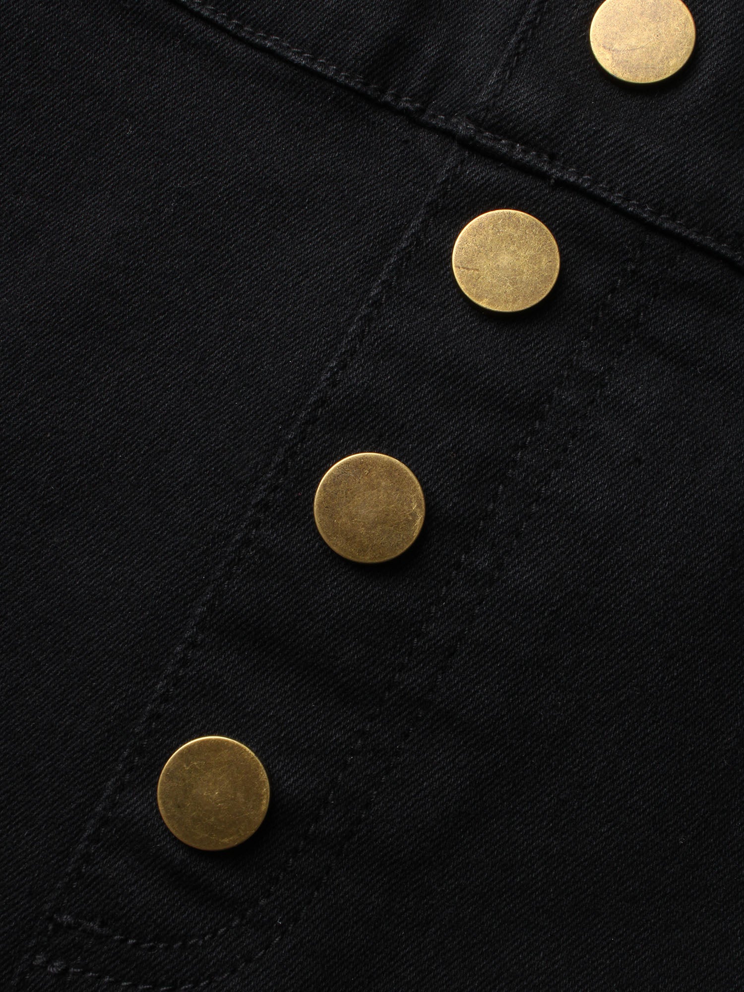 Black Wash Buckle Detail Bootcut Jeans