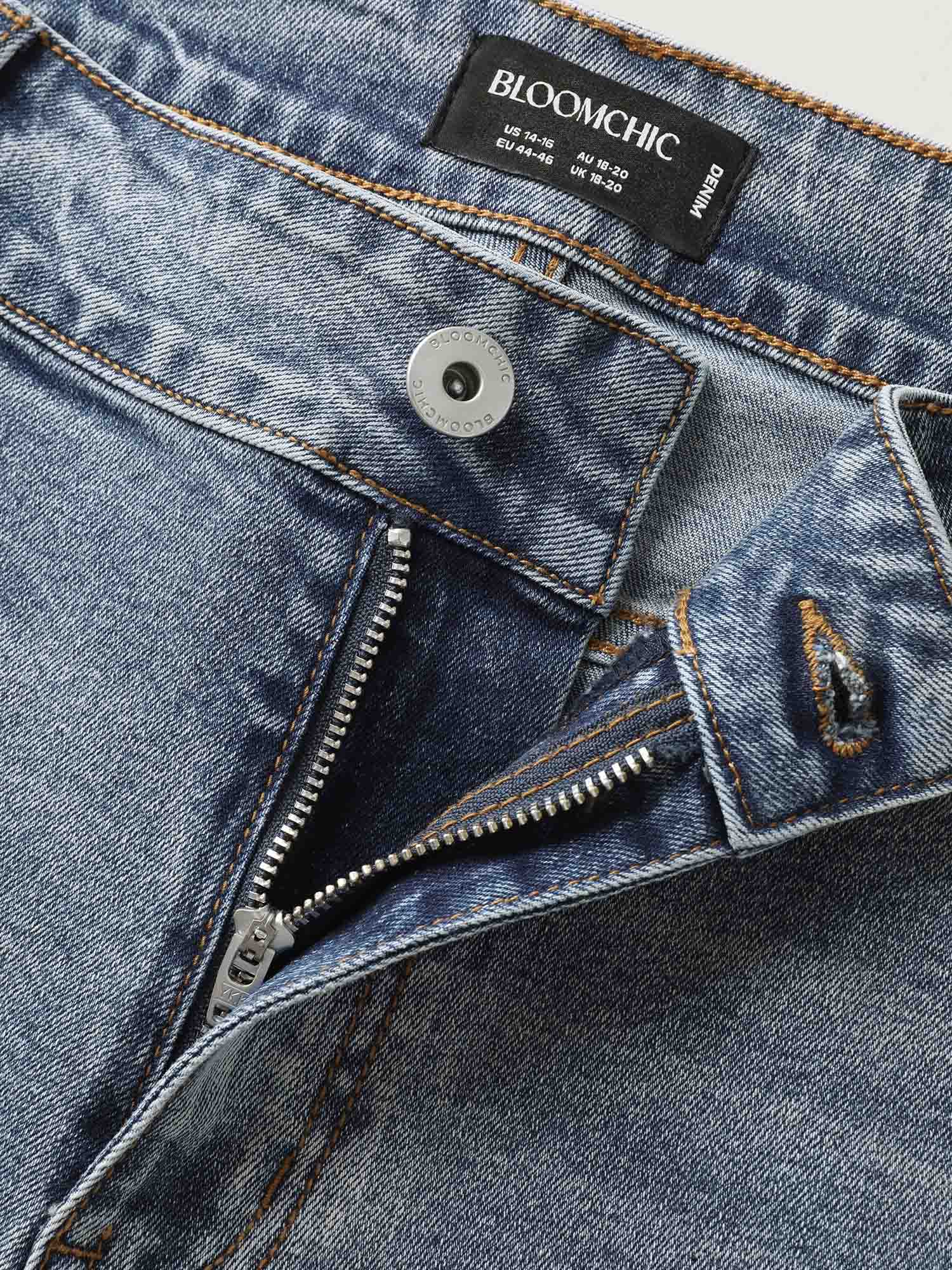 Sand Wash Bootcut Mid-Rise Jeans