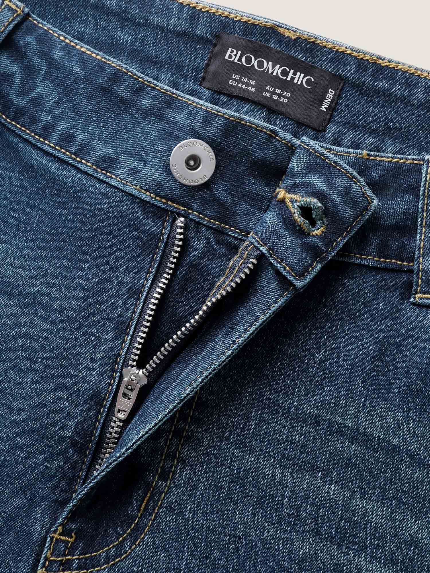 Butt Lift Mid-Rise Skinny-Fit Jeans