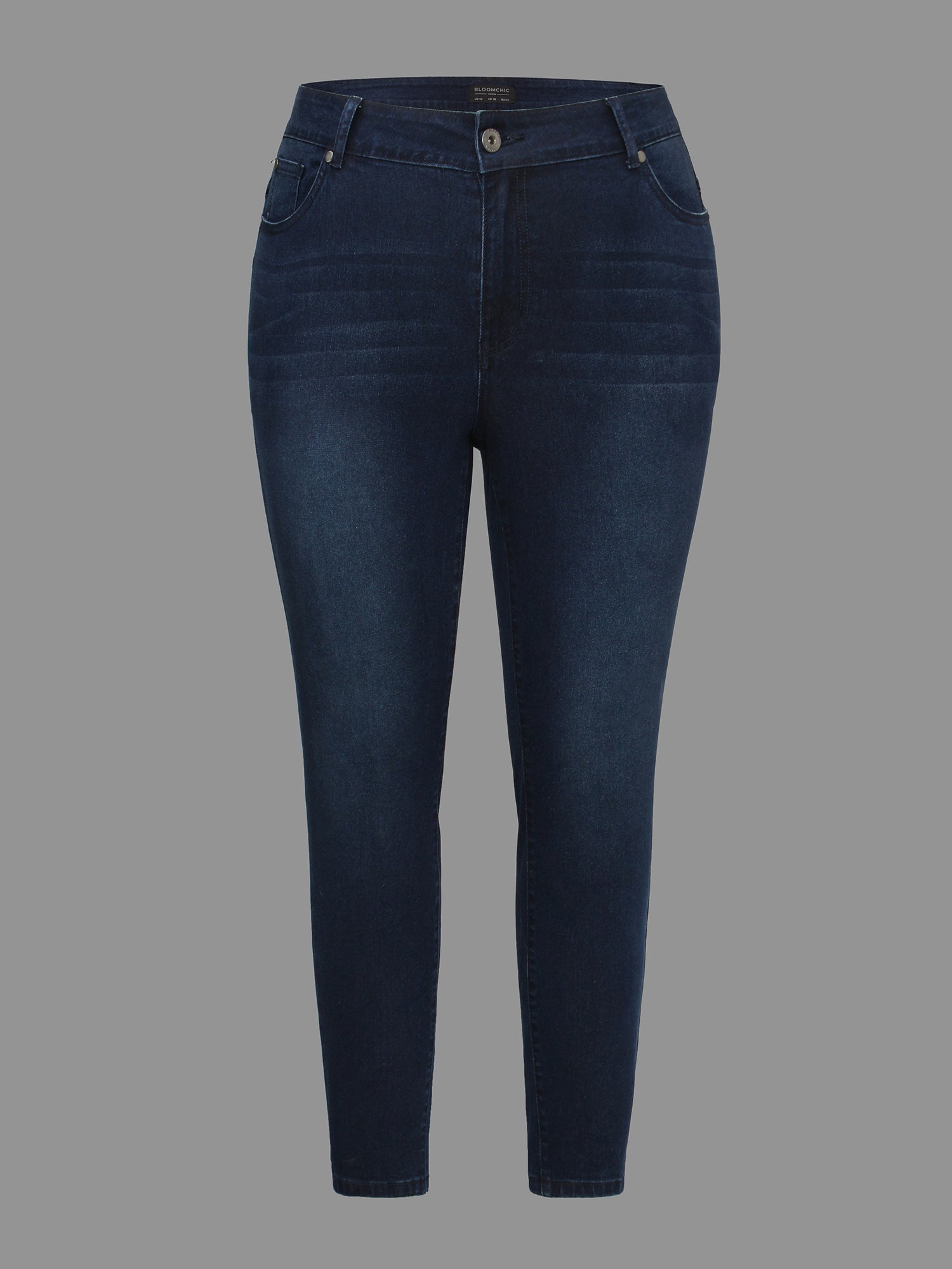 Booty-Lifting Skinny Fit Mid-Rise Jeans