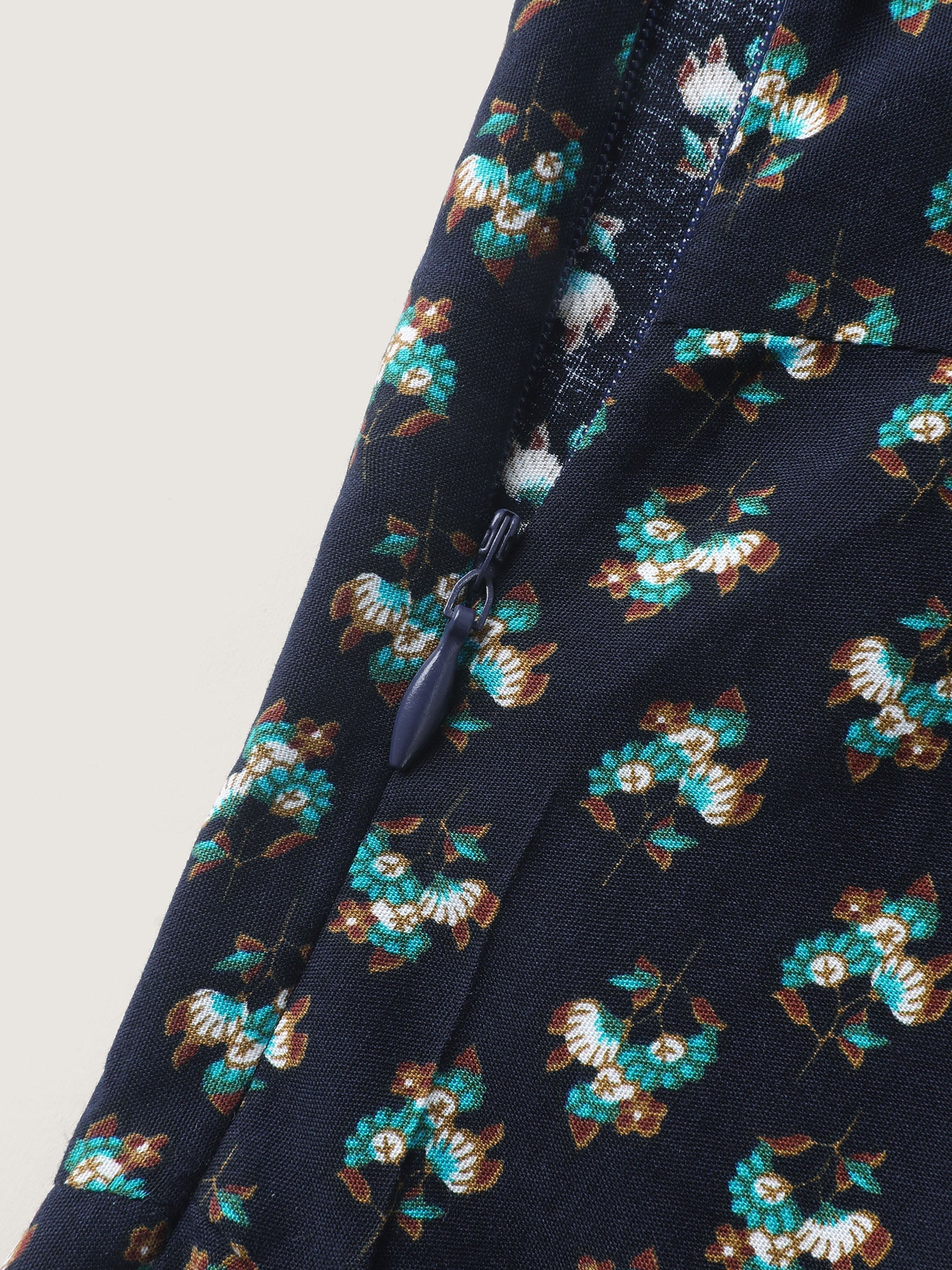 Boho Contrast Cami Wide-Leg Jumpsuit