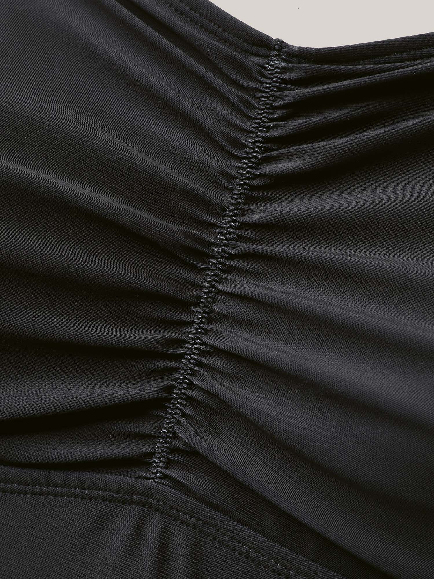 Floral Pattern Sweetheart Neck One-Piece Swimsuit