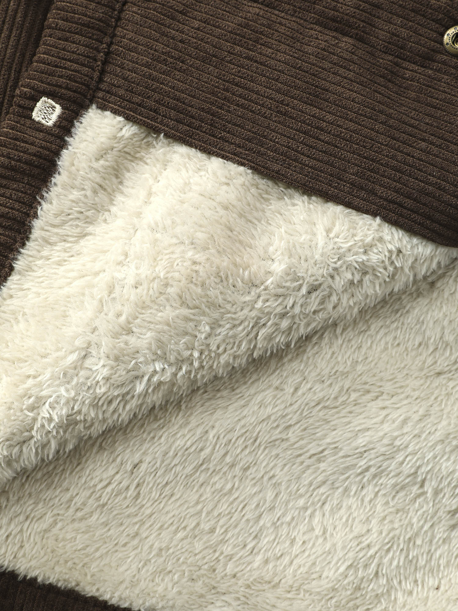 Floral Emrboidered Textured Button Jacket