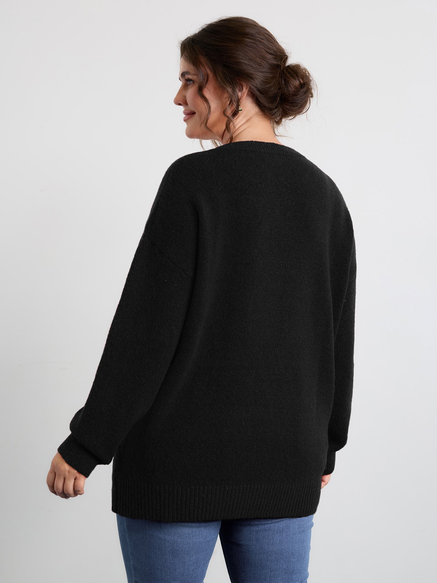 Festive Cat Tree Colorful Pullover