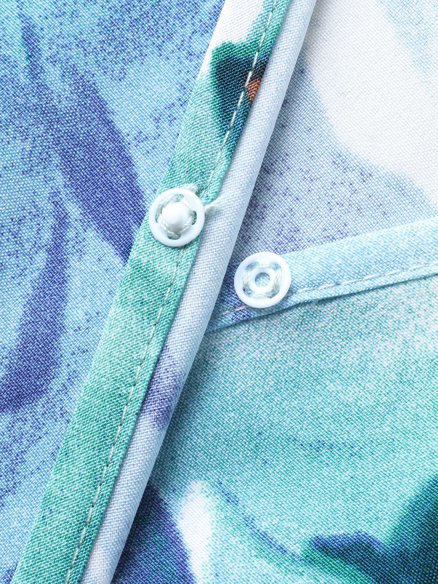 Floral Print High Low Hem Midi Dress