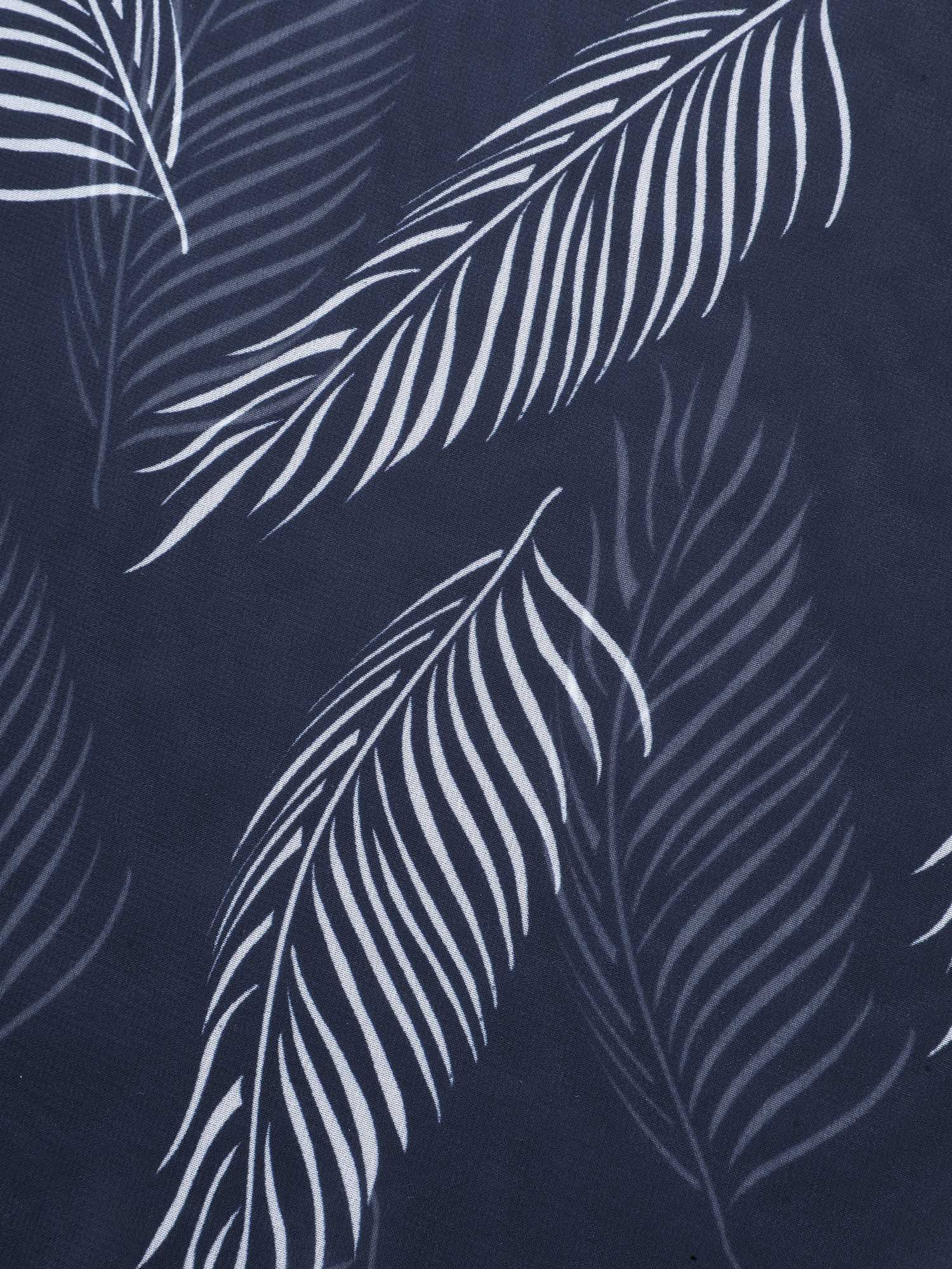 Chiffon Feather Print Sheer Kimono