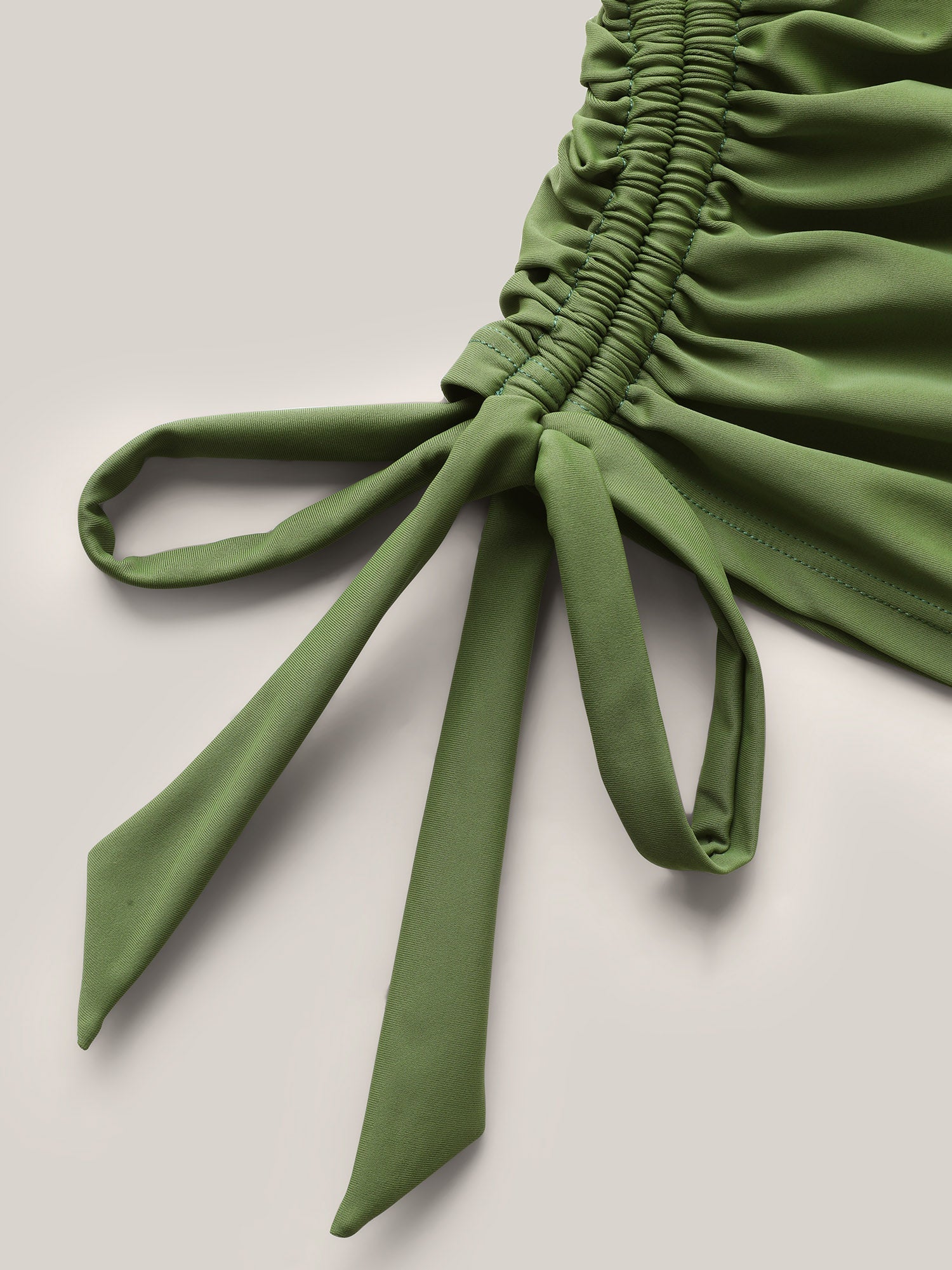 Non-Removable Cups Asymmetrical Hem Swim Tankini