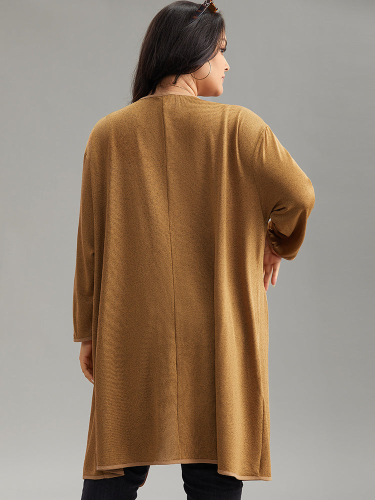 Supersoft Essentials Asymmetrical Neck Plain Kimono