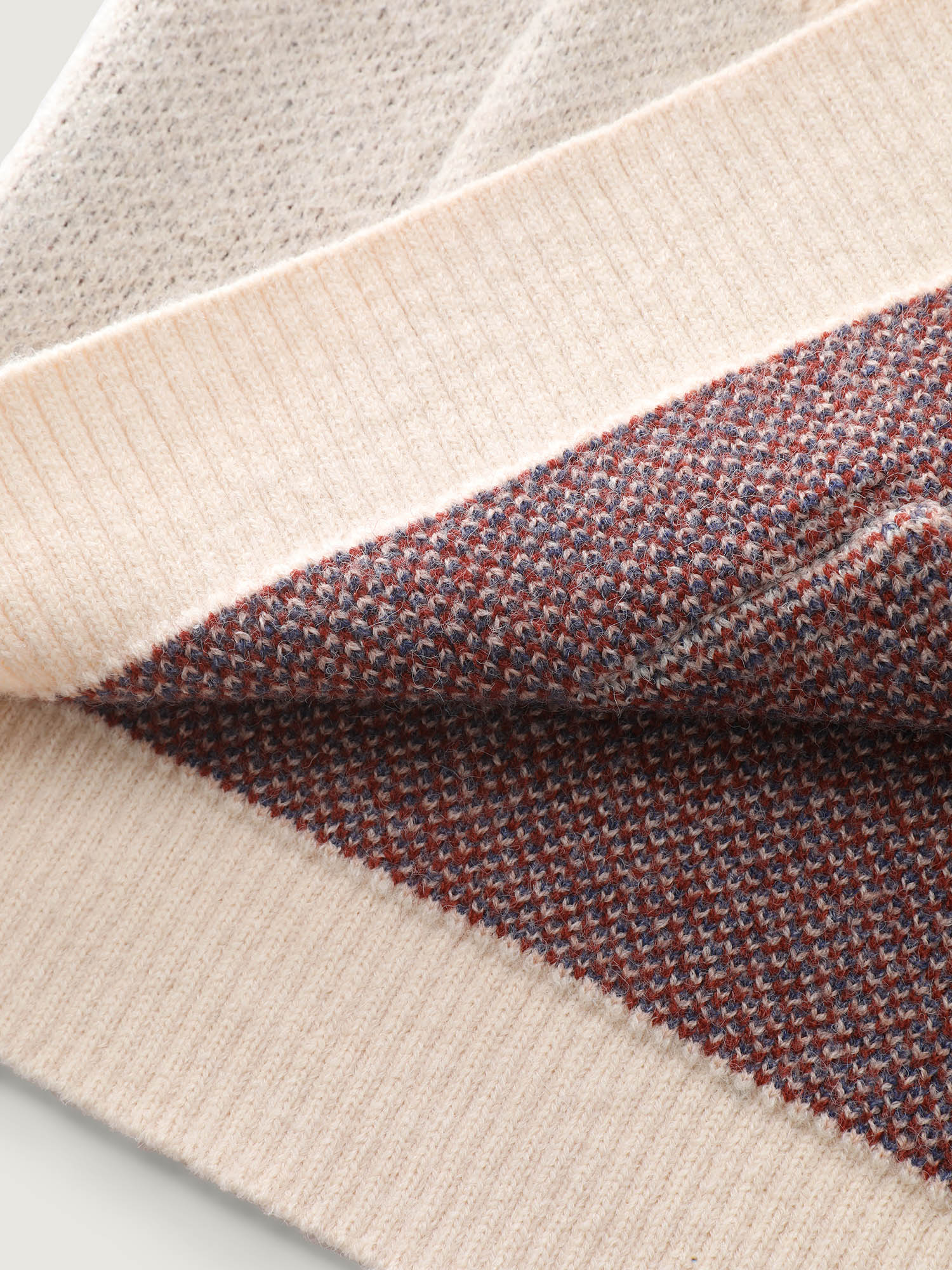 Boho Jacquard Print Pocket Knit Cardigan