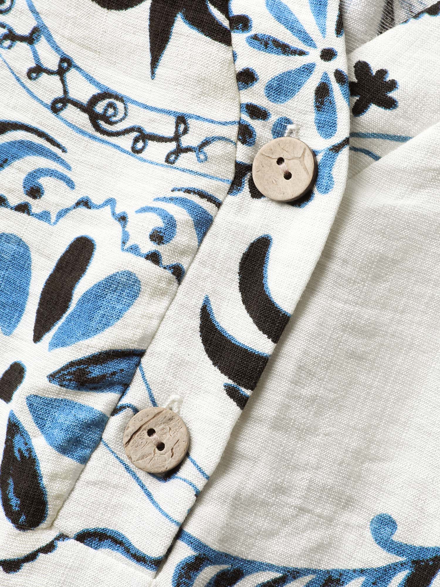 Silhouette Floral Print Tank Top