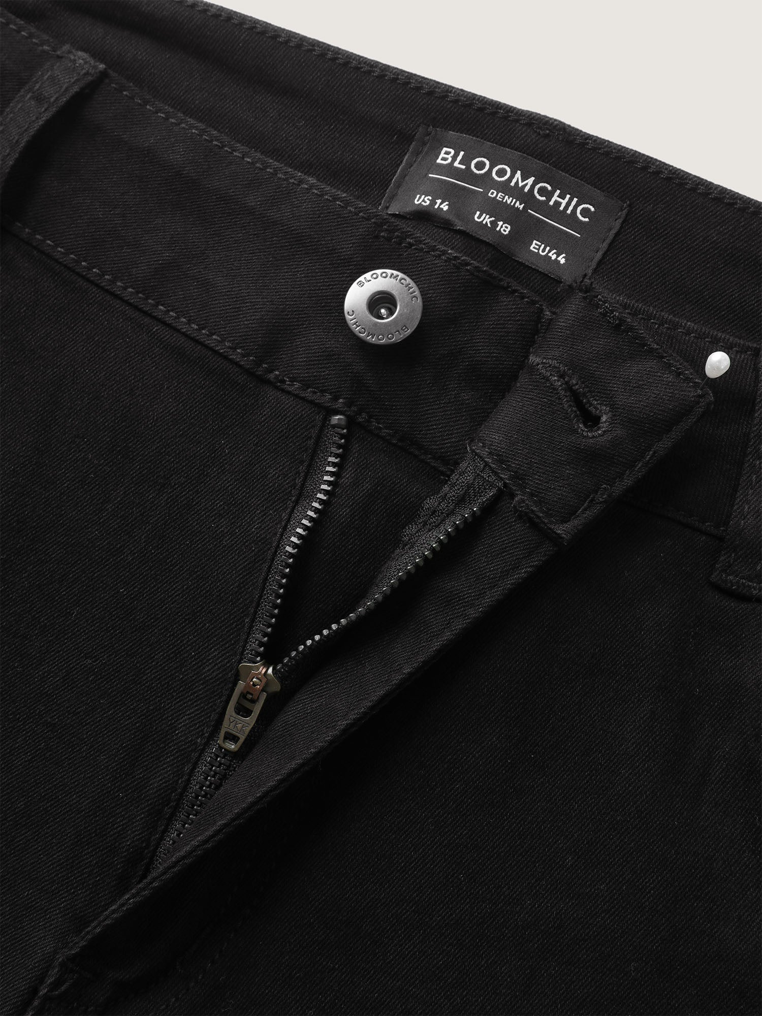 Skinny Very Stretchy High Rise Black Wash Sculpt Waist Jeans