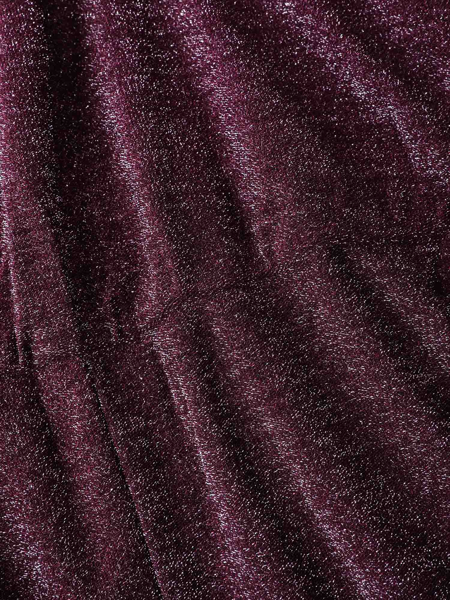 Shiny Silk Off-Shoulder Jumpsuit