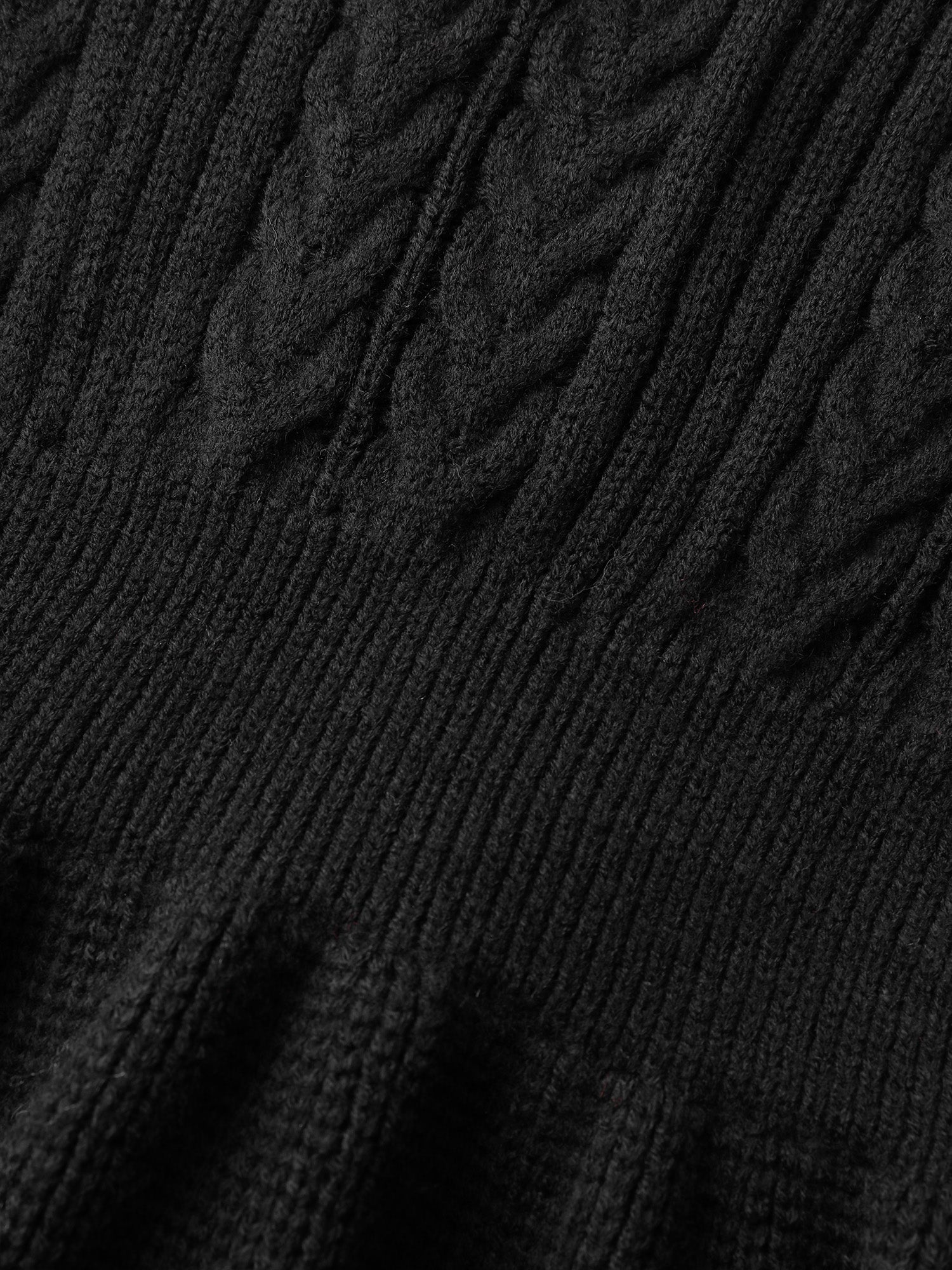 Glitter Textured Contrast Sleeve Midi Sweater Dress