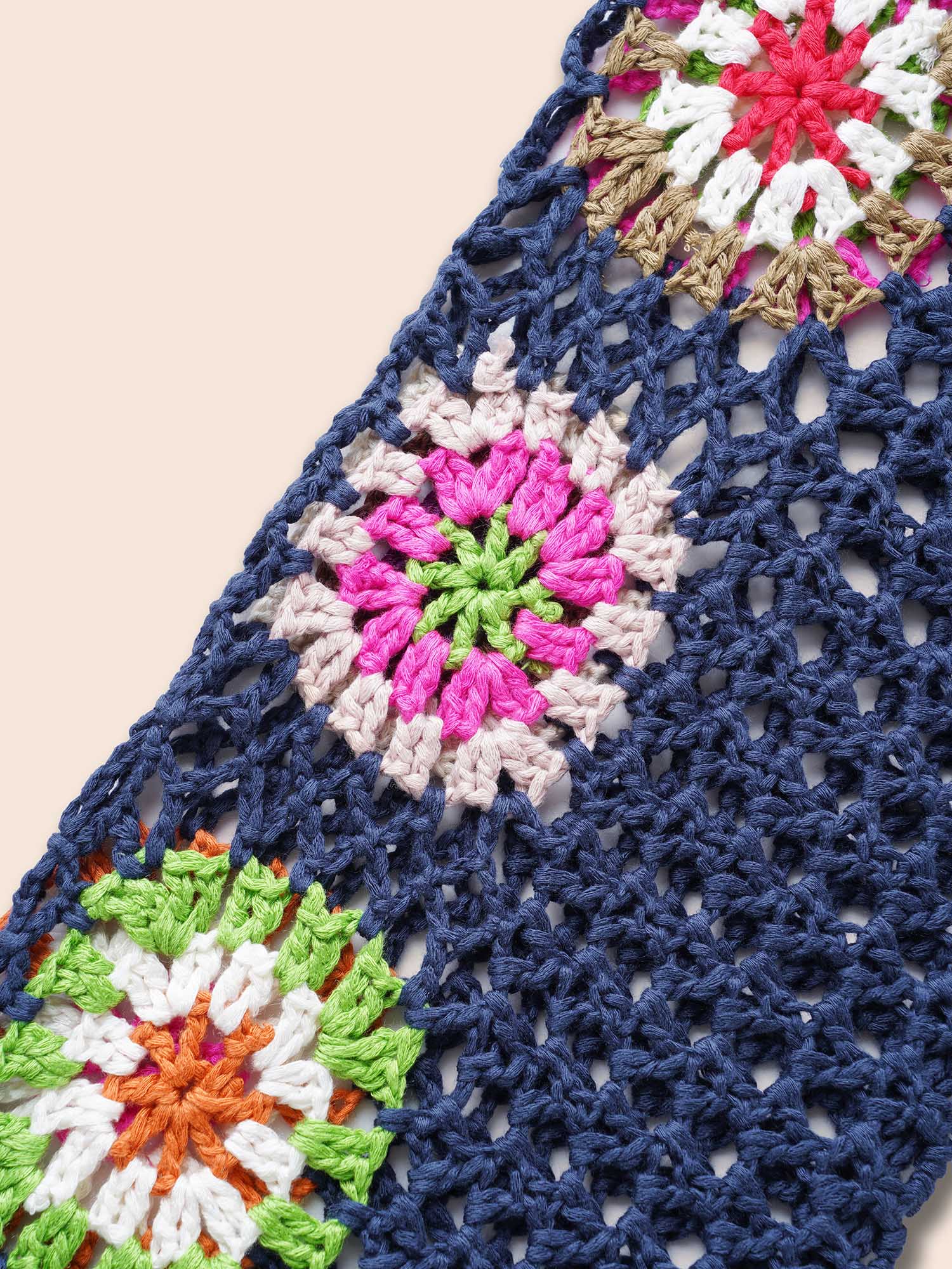 Floral Embroidered Hollow Out Pullover