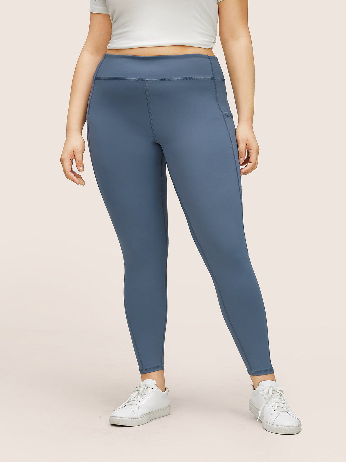 Basic High Waisted Stretchy Butt Lift Leggings