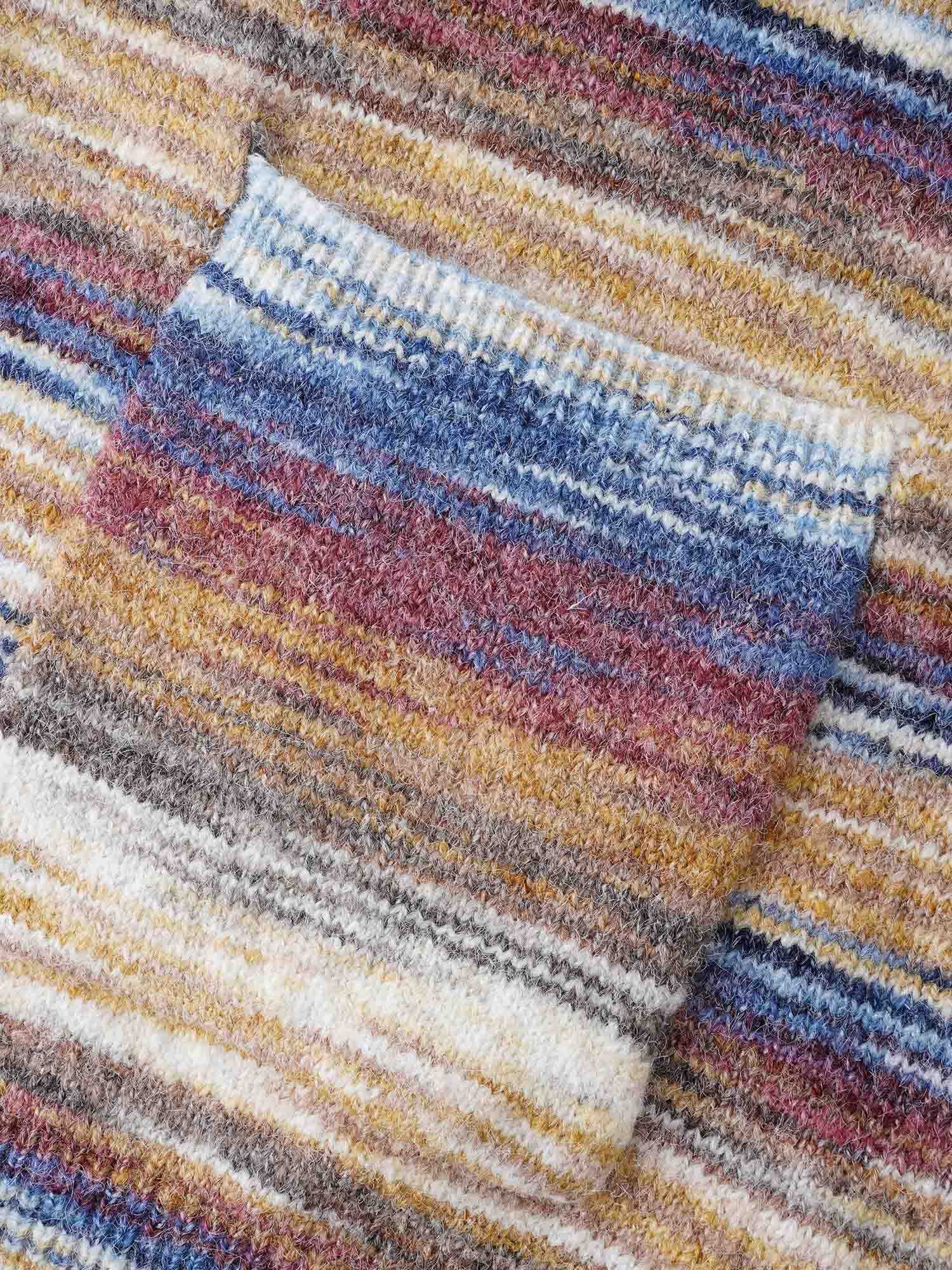 Heather Contrast Open Front Pocket Cardigan