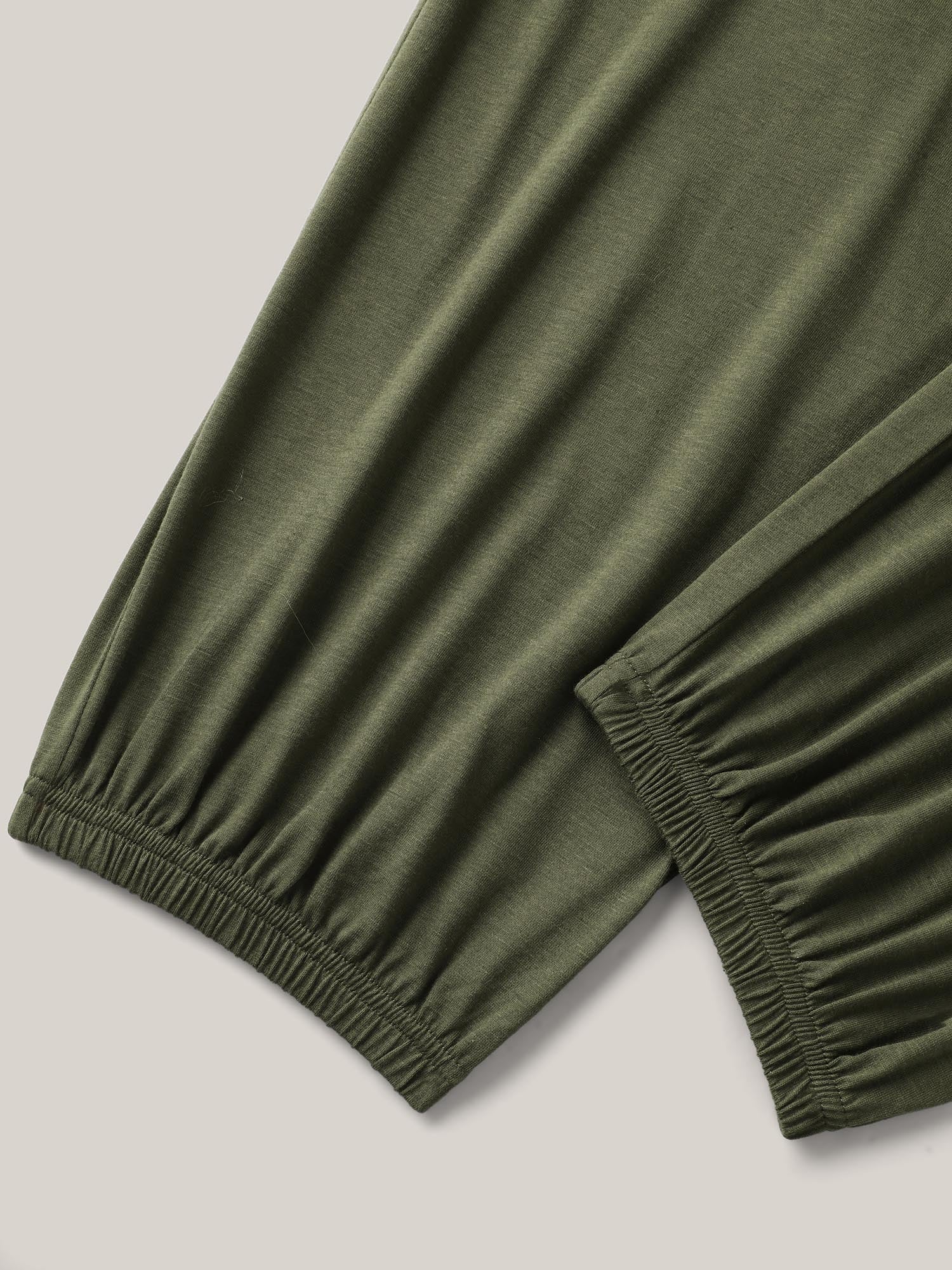 Stretchy Solid Wrap Tie Harlan Jumpsuit