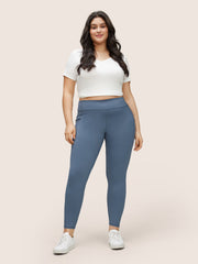 Basic High Waisted Stretchy Butt Lift Leggings