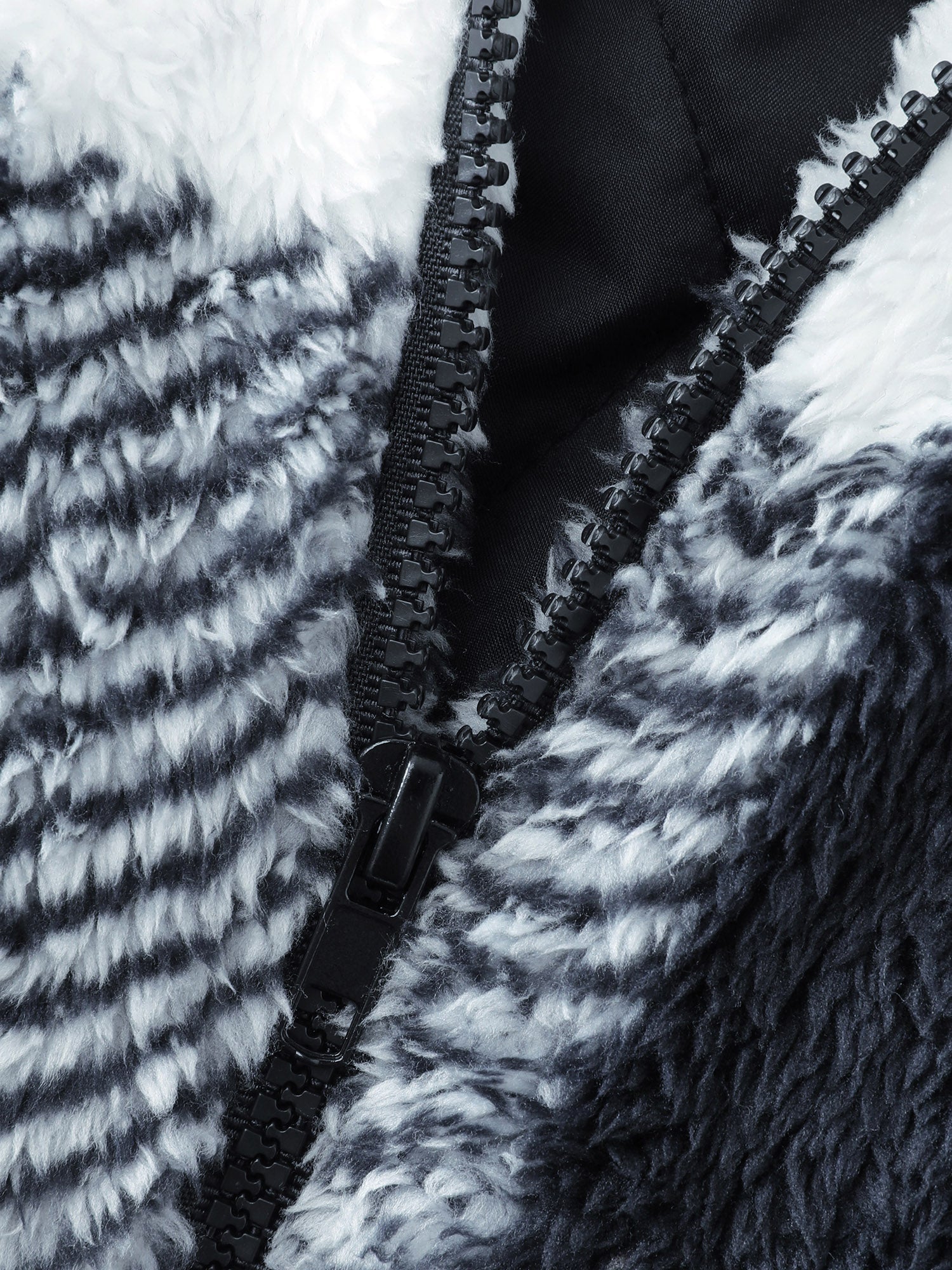 Checkered Reversible Hooded Vest Jacket