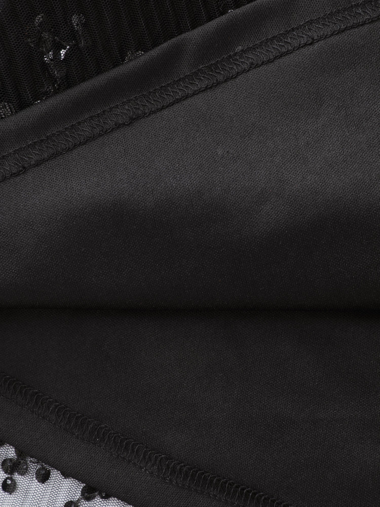 Sequin Embellished V-Neck Midi Dress