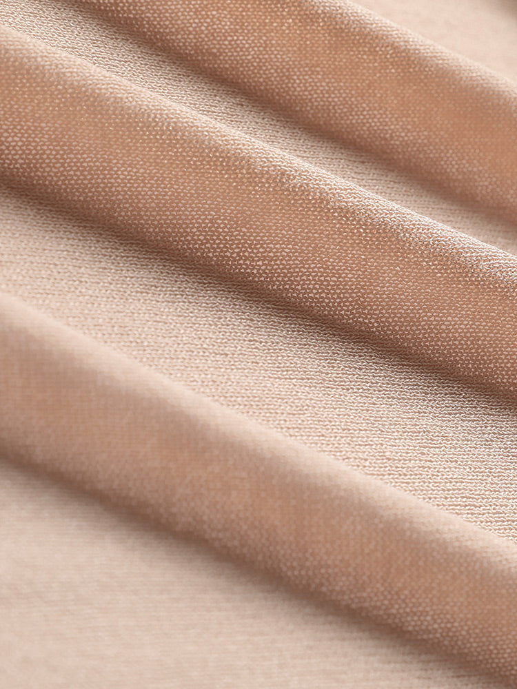 Solid Patched Pocket Open Front Breathable Maxi Cardigan