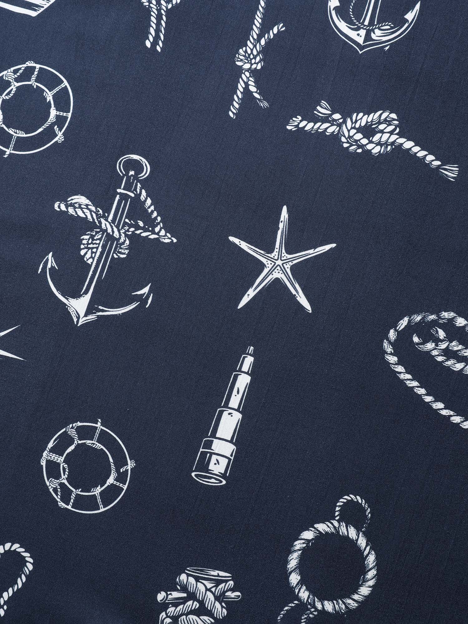 Sea Elements Adjustable Strap Midi Dress