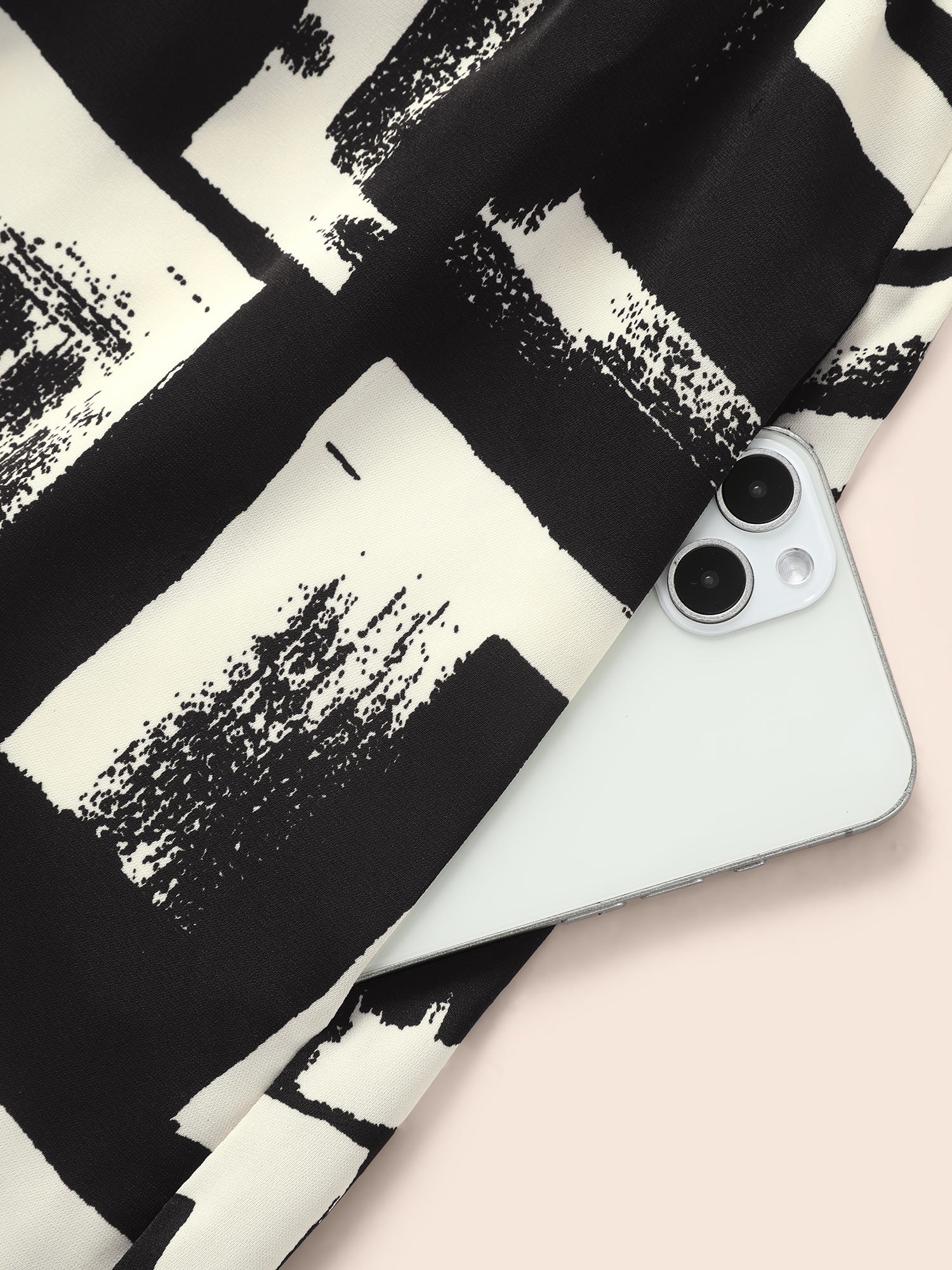 Shirt Collar Colorblock Contrast Midi Dress