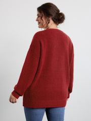 Festive Cat Tree Colorful Pullover