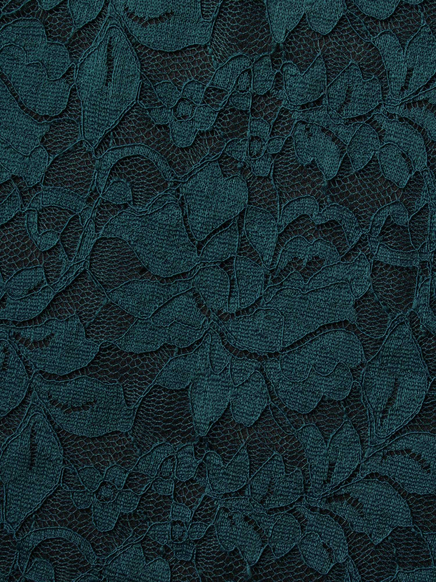 Sheer Lace Irregular Sleeve Lined Shirt