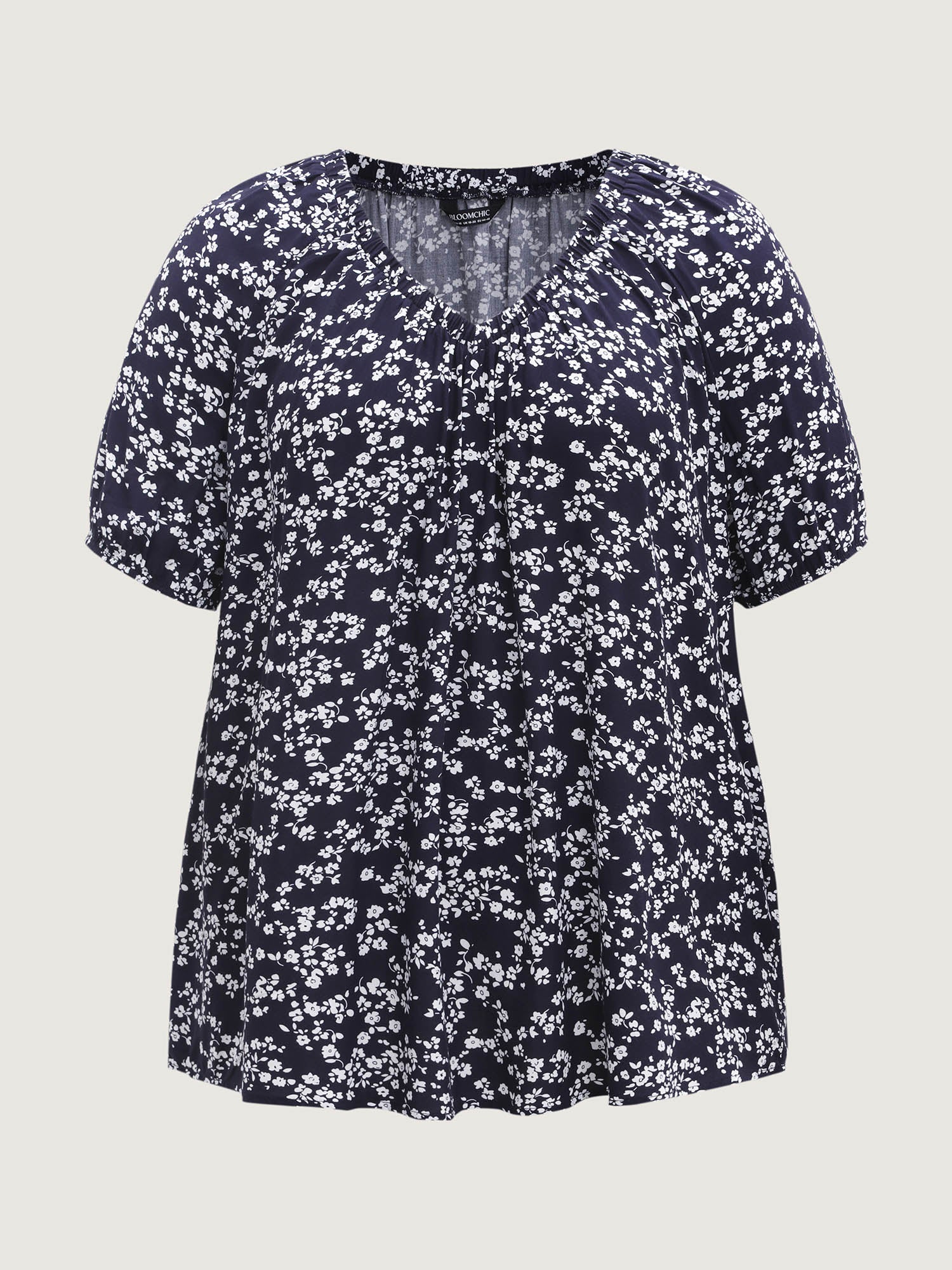 Supersoft Ditsy Floral Print Blouse